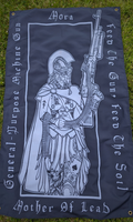 British Army machine guns flag.