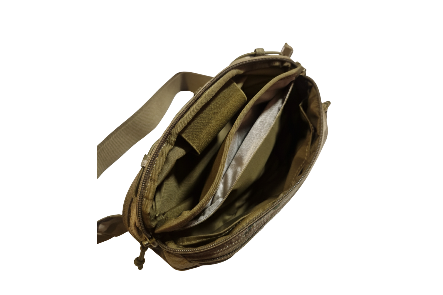 Moratactical fanny waist bag inside