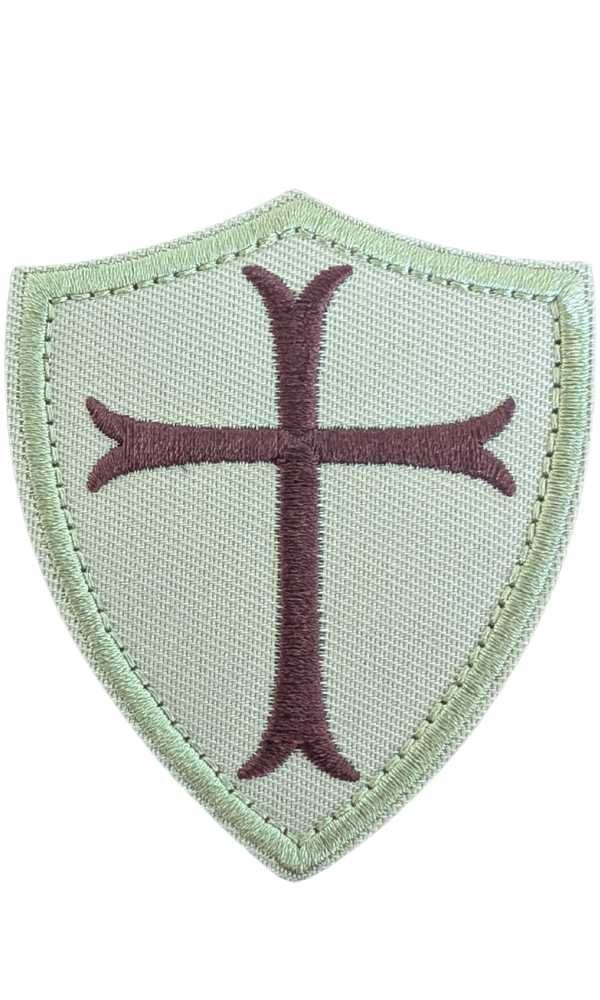 Knights Templar Crusader Cross Patch