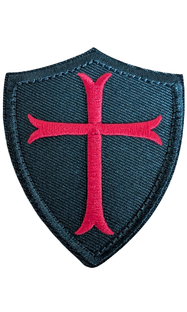 Knights Templar Crusader Cross Patch