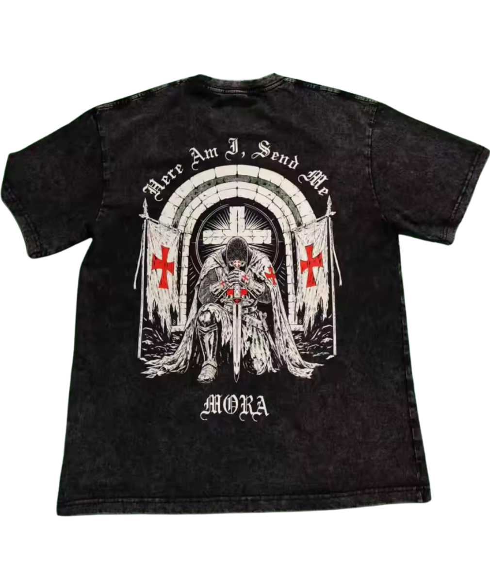Isaiah 6:8 Washed T-Shirt