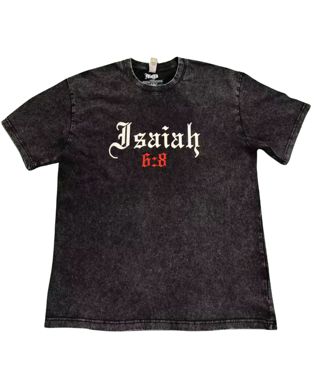 Isaiah 6:8 Washed T-Shirt
