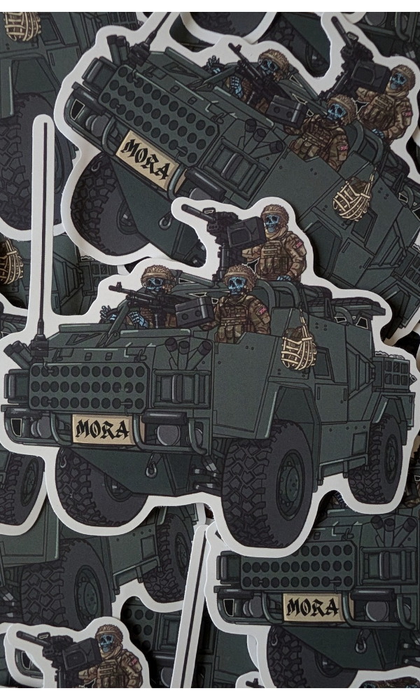 Jackal 2 Sticker