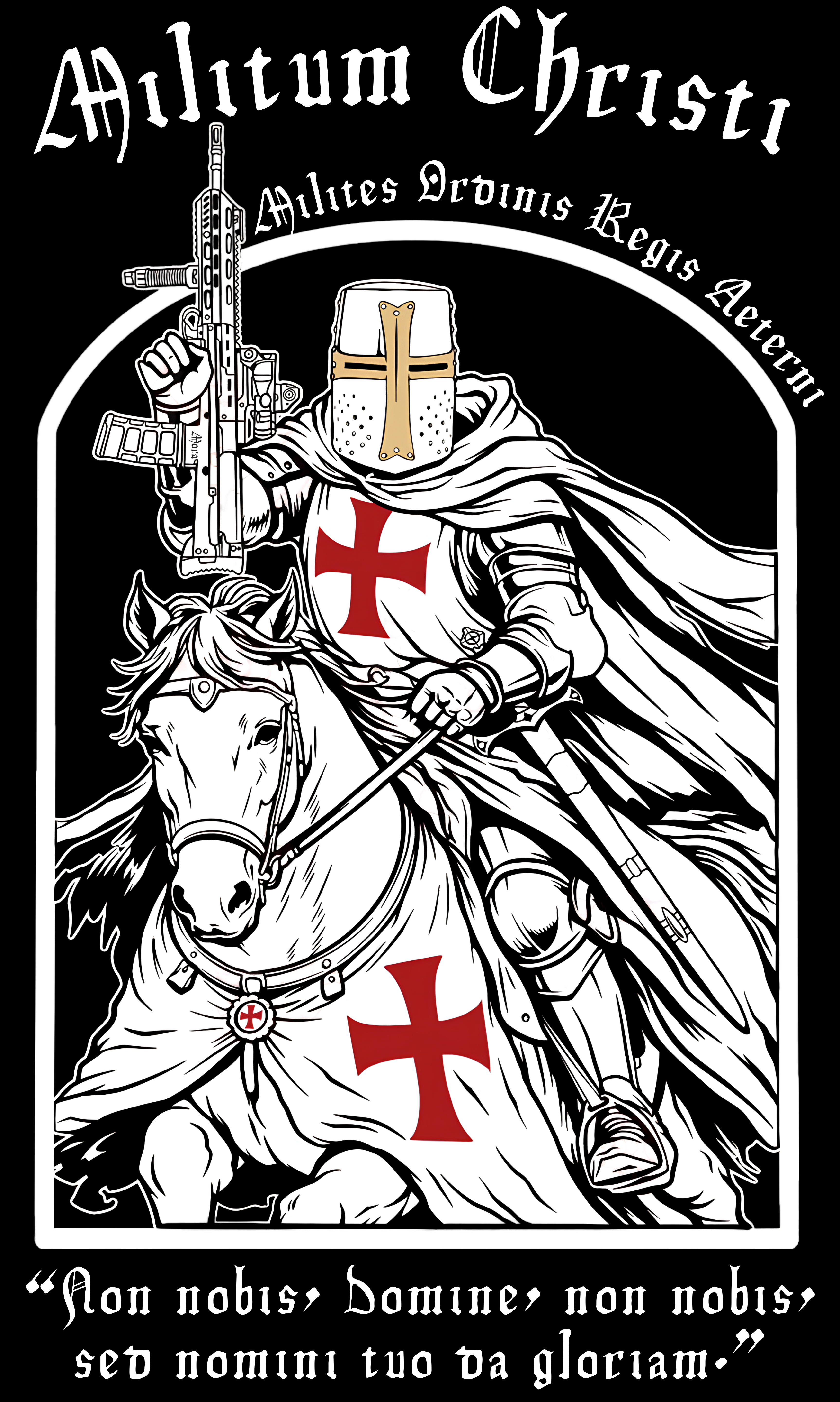 Militum Christi Flag