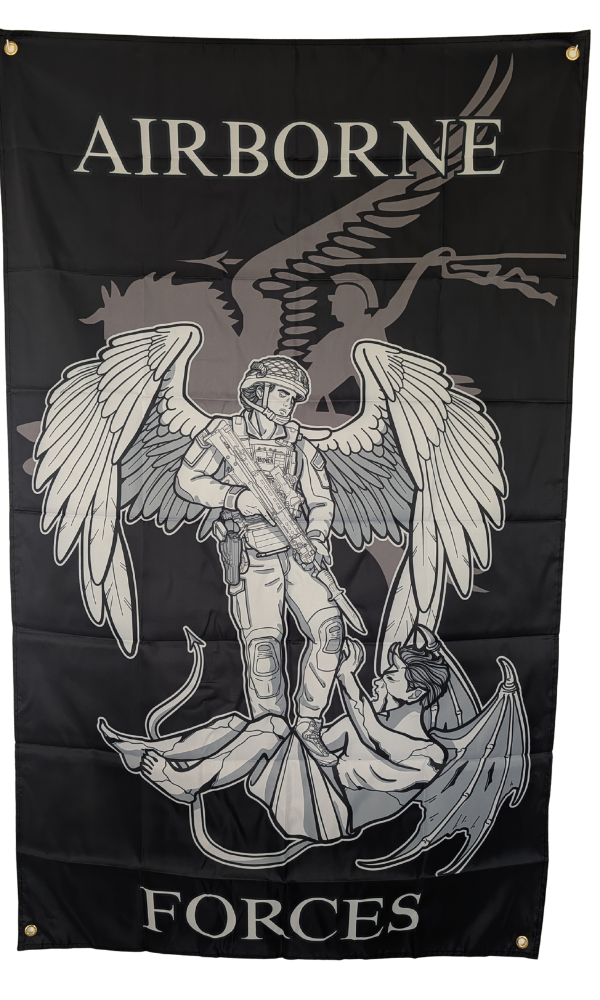 Airborne Forces 16 Air Assault Flag