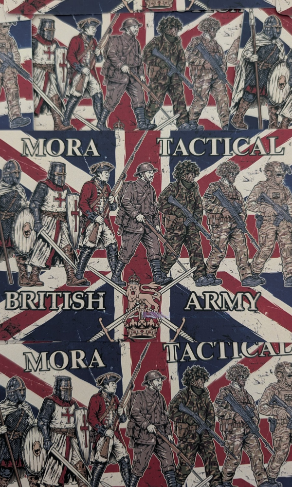 British Army Timeline Sticker