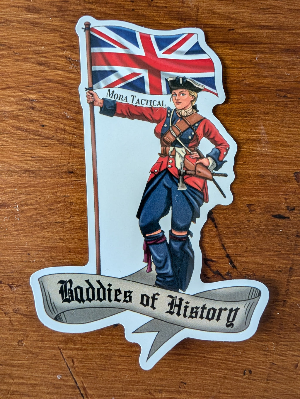 Baddies of History Sticker