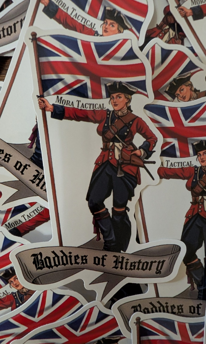 Baddies of History Sticker