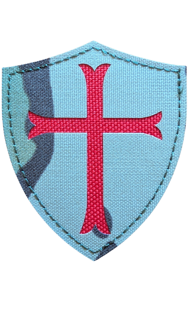 Knights Templar Crusader laser cut patch