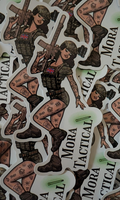 Urban Ops Pin up girl sticker