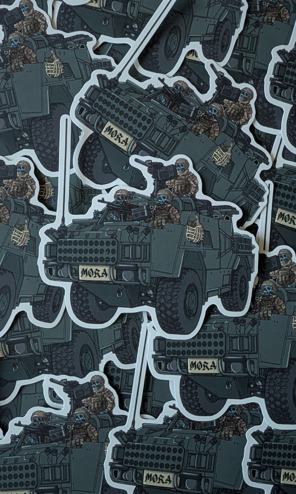 Jackal 2 Sticker