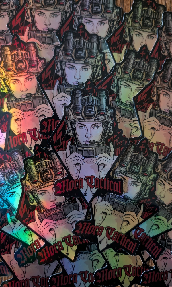 Holographic Mora Sticker