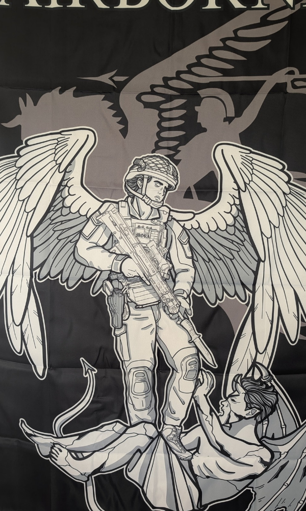 Airborne Forces 16 Air Assault Flag