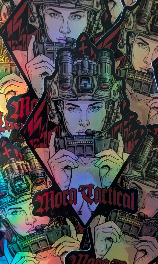 Holographic Mora Sticker